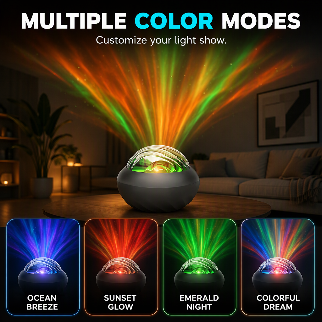 🌌Ocean Dinosaur Projector Lamp – Popular with over 100,000 users