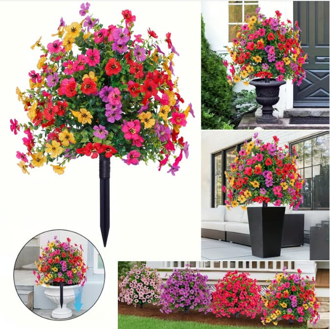 🔥Outdoor/Indoor UV Resistant Artificial Flower Decor ✅