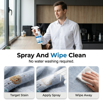 ✨Non‑Ionic Laundry Emulsifying Spray ✨Garment Stain Pre‑Treatment Spray Gentle Stain Remover Laundry Helper