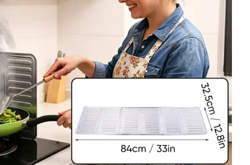 Kitchen Oil Splatter Guard Shield