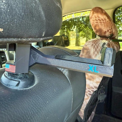 Twist-On 2.0 “XL” – Nearly Universal Bow Hanger for Trucks & SUVs - Printed from ASA will not melt/warp– Spacer Ring Included | 20% Stronger | Quick No-Tool Install