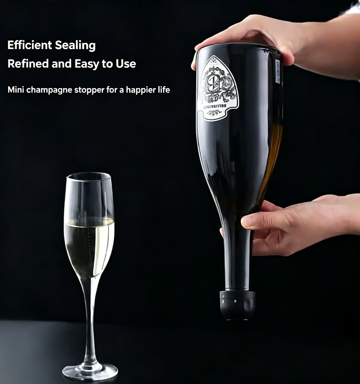 💥🔥 Silicone-sealed Wine, Beer and Champagne Stopper