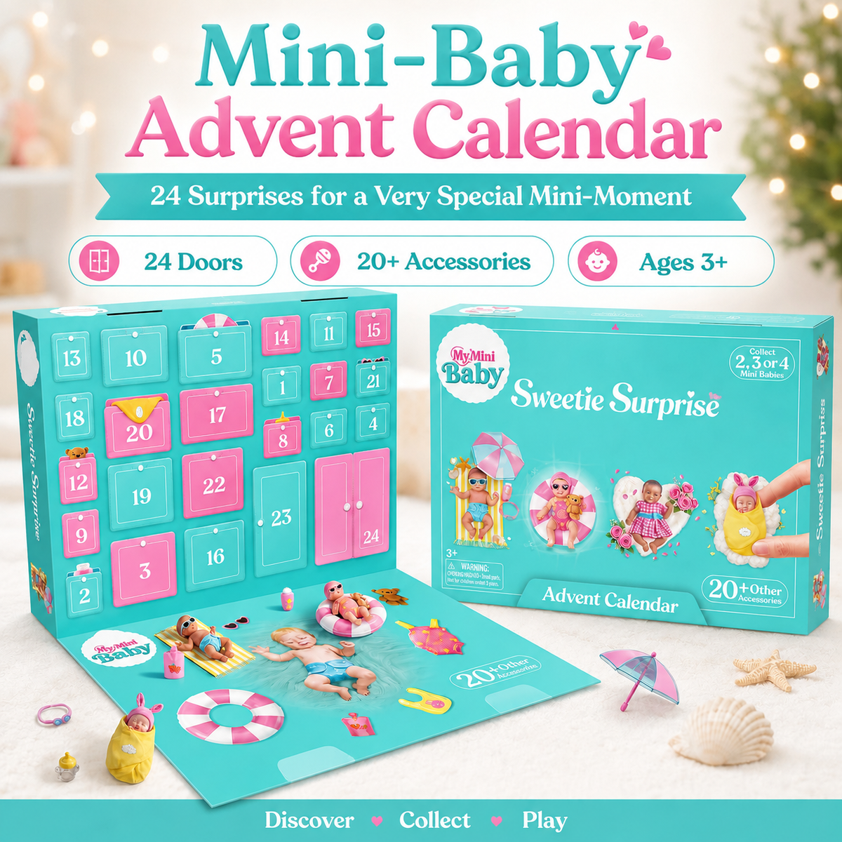 🎄 Mini-Baby Advent Calendar – Little surprises for every day