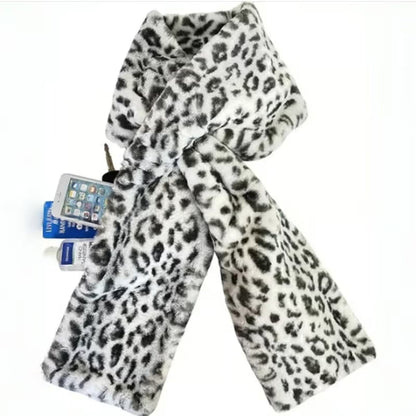 🎉50K+ SOLD!🎁Cozy Scarf with Hidden Pocket – Warm, Soft & Secure Zipper🧣