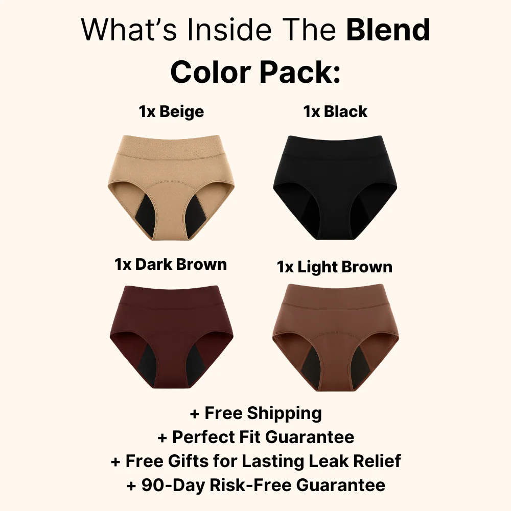🌸💖100% Leak-Proof Underwear 4-pack