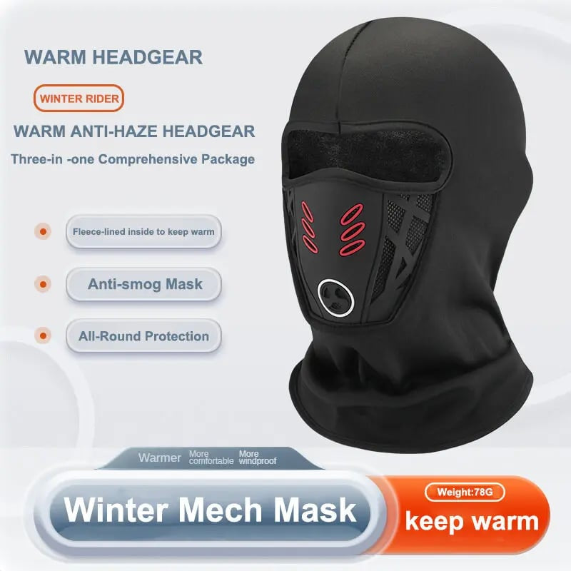 🔥Barakalaf hat ski mask winter windproof and warm 3D design breathable headscarf mask