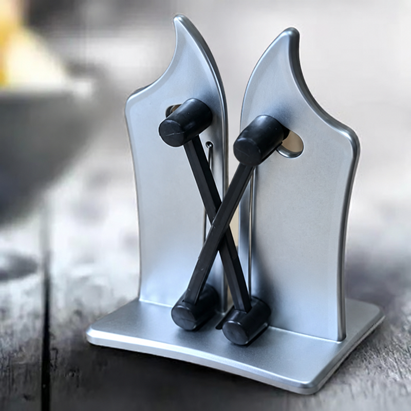 🔪Professional Stainless Steel Knife Sharpener – Fast Sharpening for Smooth, Wavy & Micro-Tooth Blades, Adjustable 16°-32°
