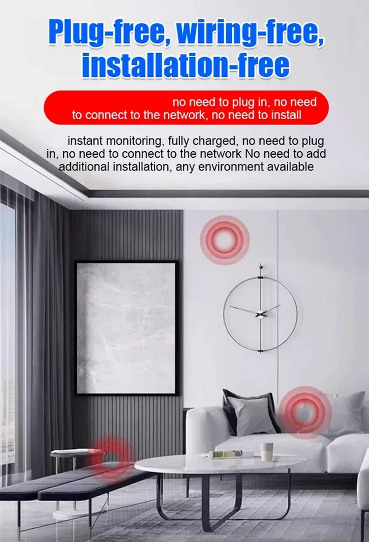 Smart WiFi Security Camera – HD, Night Vision, Motion Detection, Low Power