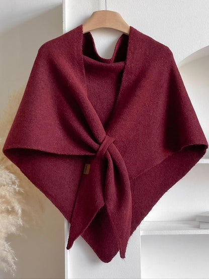💖Women's Solid-Color Cashmere Scarf, Your Everyday Touch of Elegance!🍂