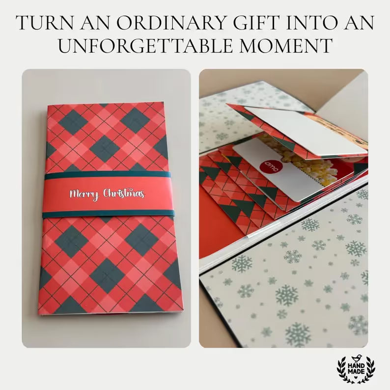2026 New 🎅💳 Waterfall Christmas Gift Card Booklet ✨