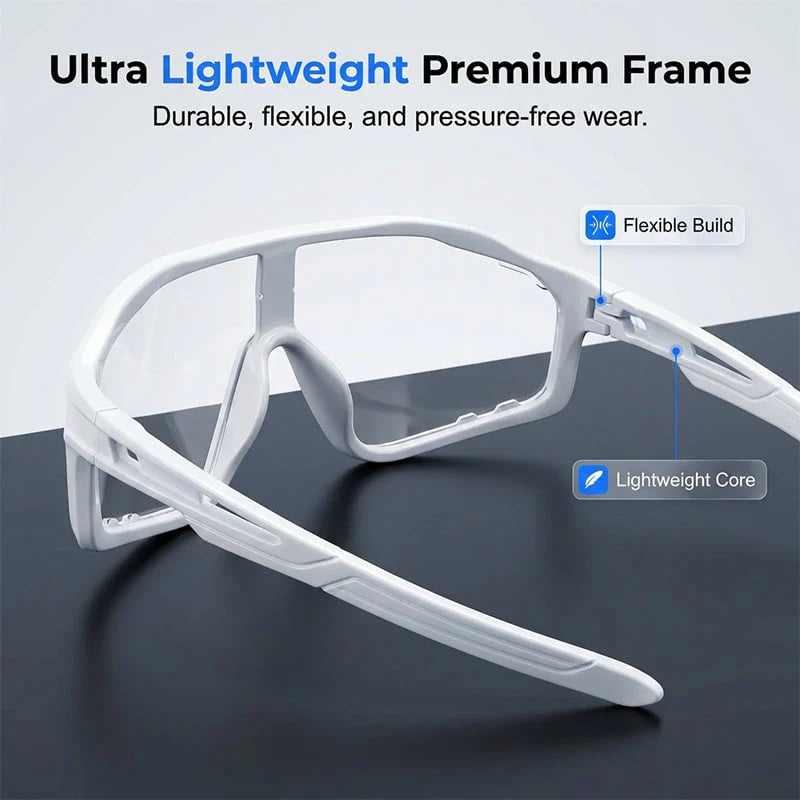 2026 HOT SALE💞50K+ SOLD!🚴 Photochromic Cycling Sunglasses – Instantly Adapt to Light Changes 🌞🕶️