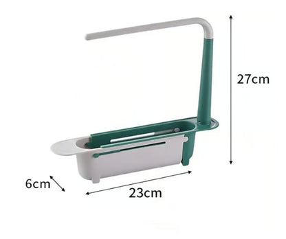 Telescopic Sink Storage Rack✨