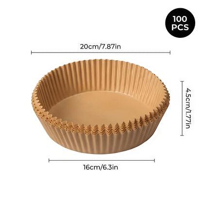 Non-Stick Air fryer Paper（Food-grade parchment paper）