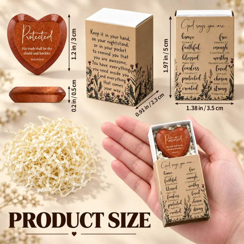 🎁Christian Pocket Heart Gift Set