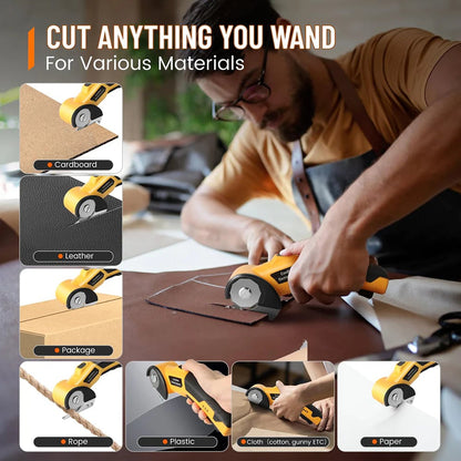 Cordless Electric Scissors with Two Blades