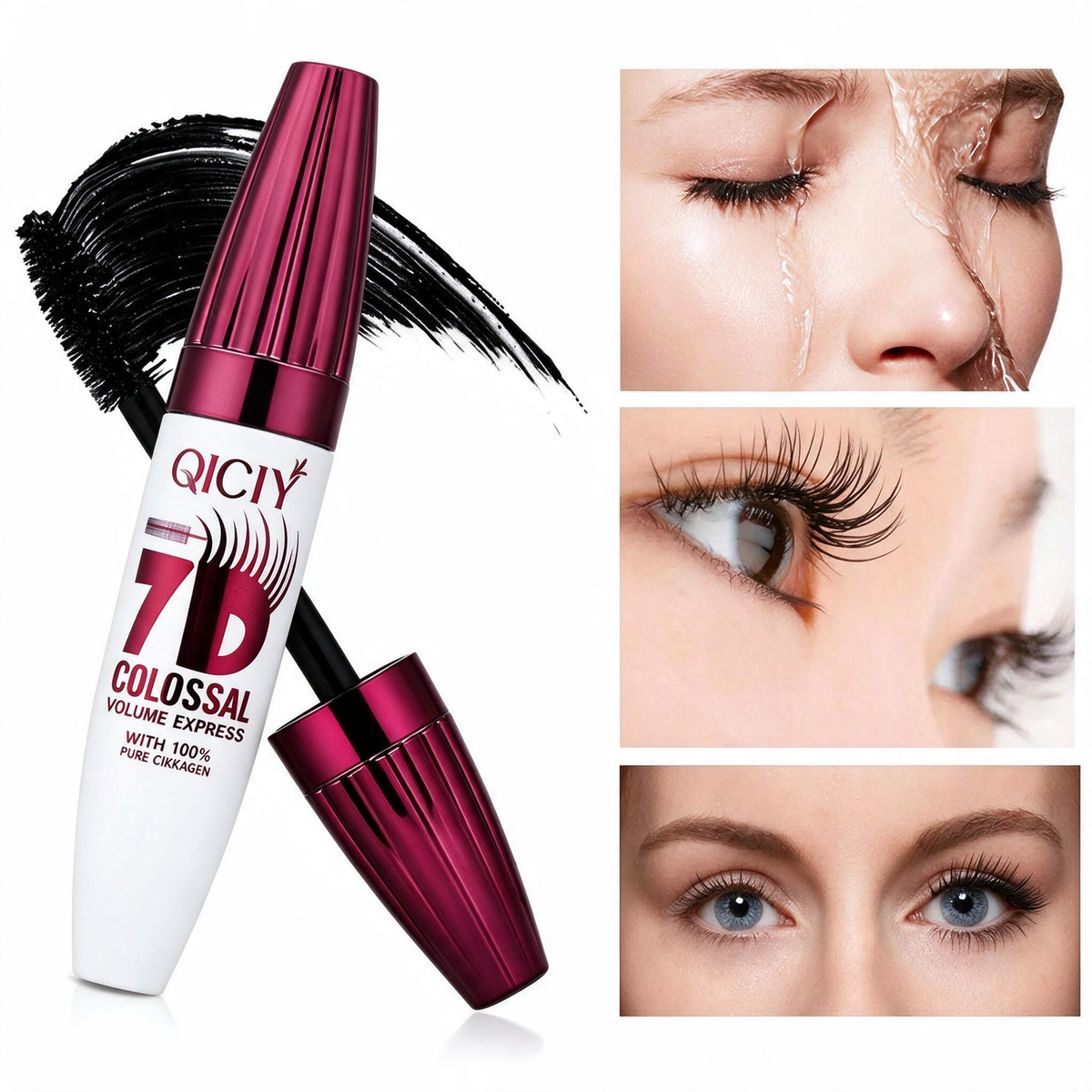 🔥7D Waterproof Long Lasting Volume Mascara