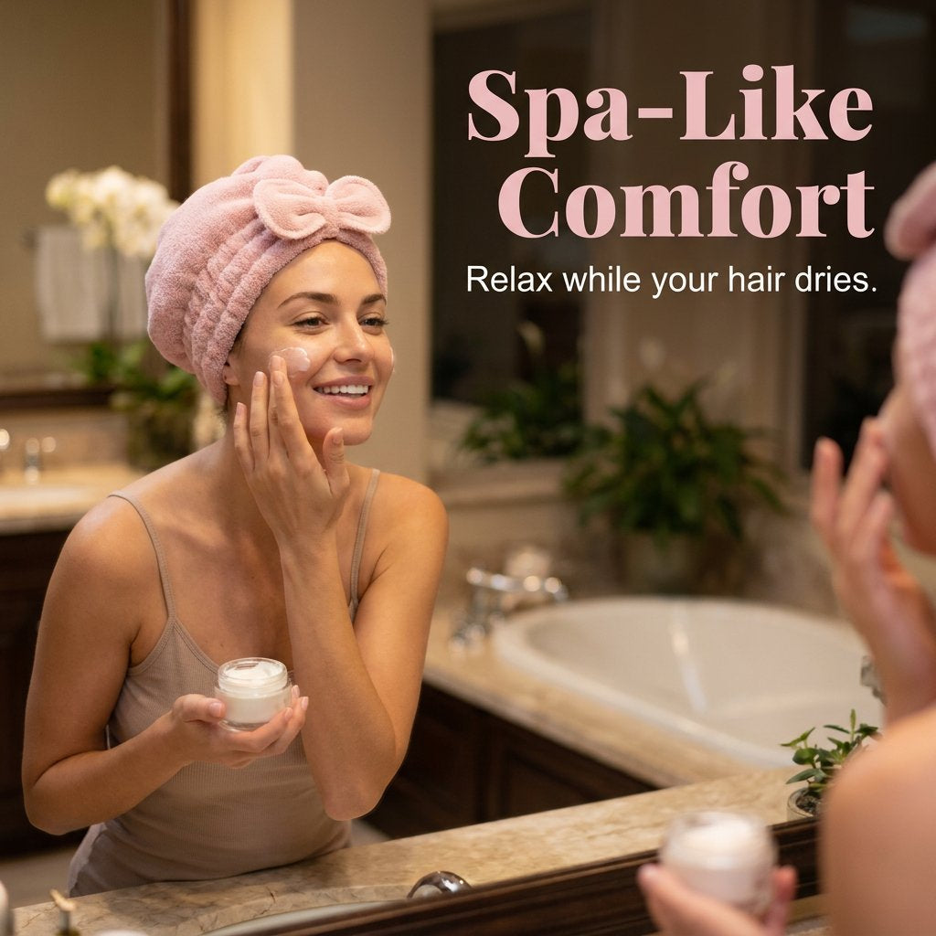 💗Most Loved💥Ultra-Absorbent Hair Towel Set