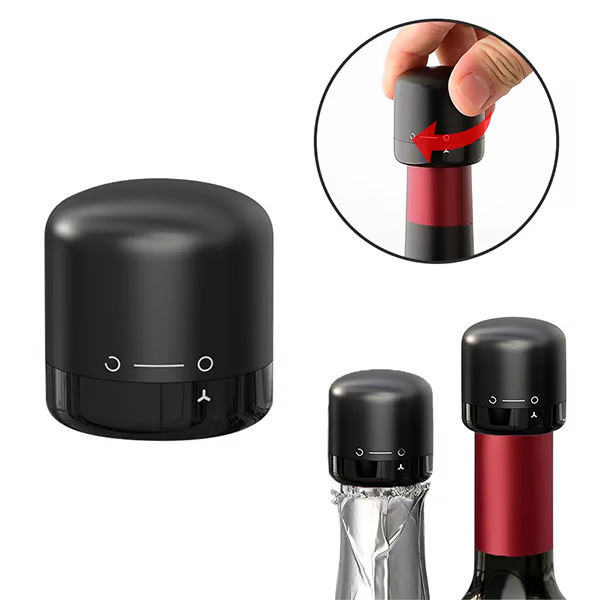 💥🔥 Silicone-sealed Wine, Beer and Champagne Stopper