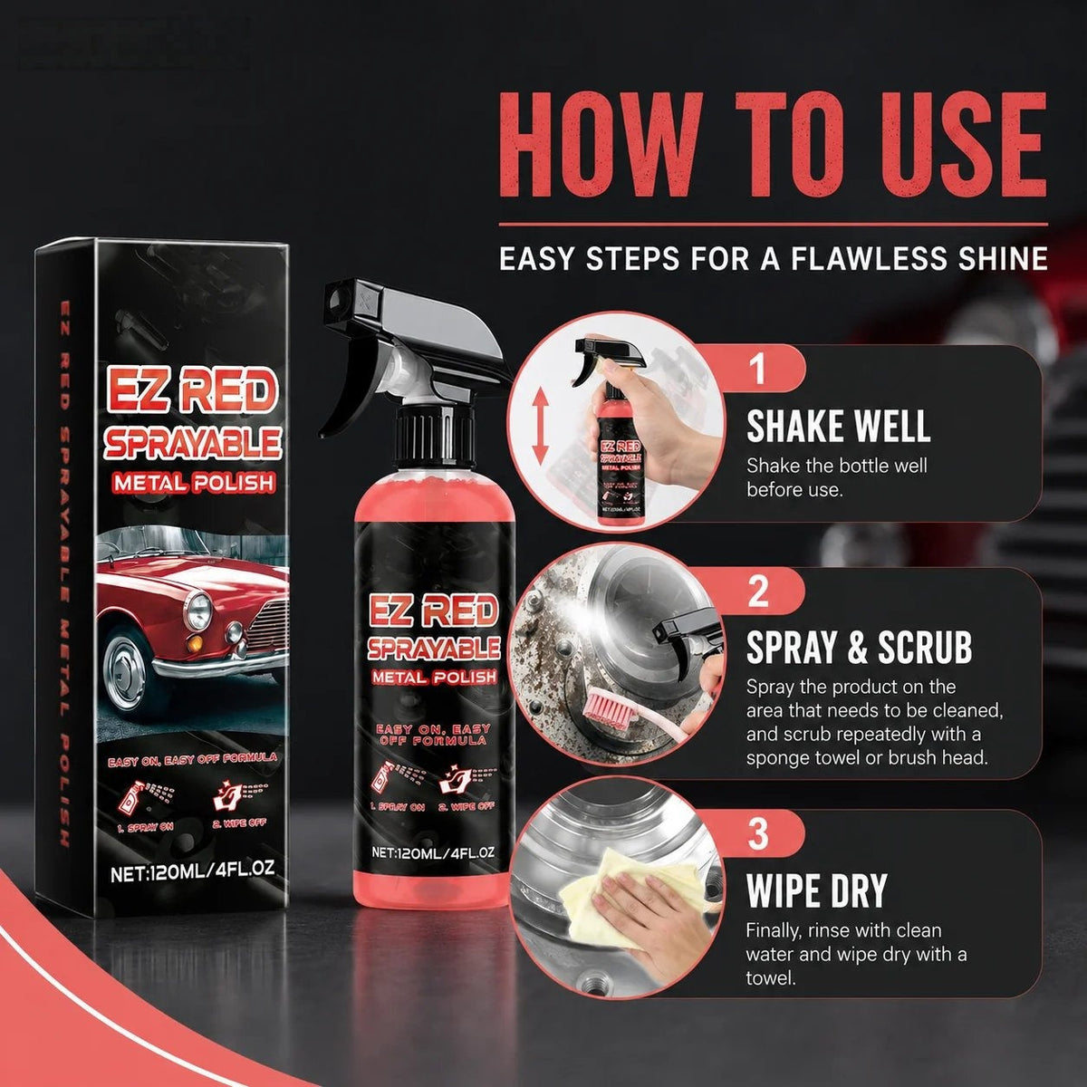 Car Metal Polish & Restorer – Bring Back the Shine