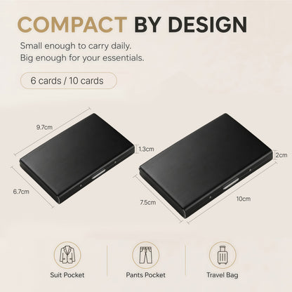 🔒 Ultra-Slim RFID Blocking Card Holder