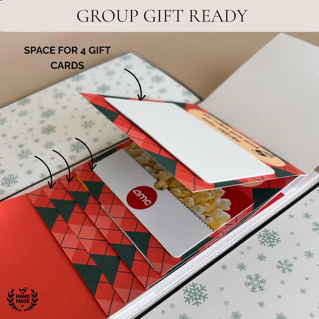 2026 New 🎅💳 Waterfall Christmas Gift Card Booklet ✨