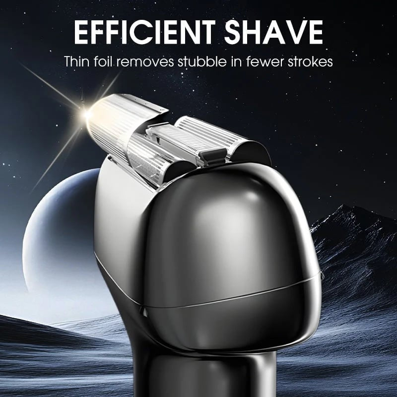 🪒Men's Rechargeable Foil Electric Shaver – Efficient Close Shaving, Cordless Portable Wet & Dry Beard Razor for Daily Grooming