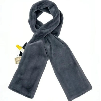 🎉50K+ SOLD!🎁Cozy Scarf with Hidden Pocket – Warm, Soft & Secure Zipper🧣