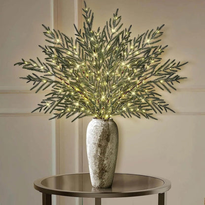 🔥Christmas Sale🎁🎄36" Christmas Lighted Norfolk Pine Branches