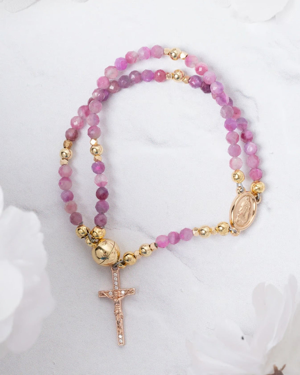 ✝️Handcrafted Rosary Bracelets📿