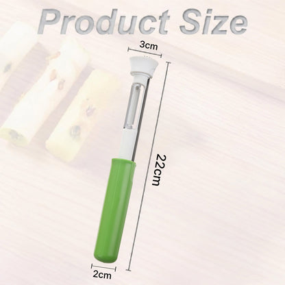 2 in 1 Apple Corer and Peeler, Apple Core Removal Tool, Stainless Steel Fruit Corer🍎