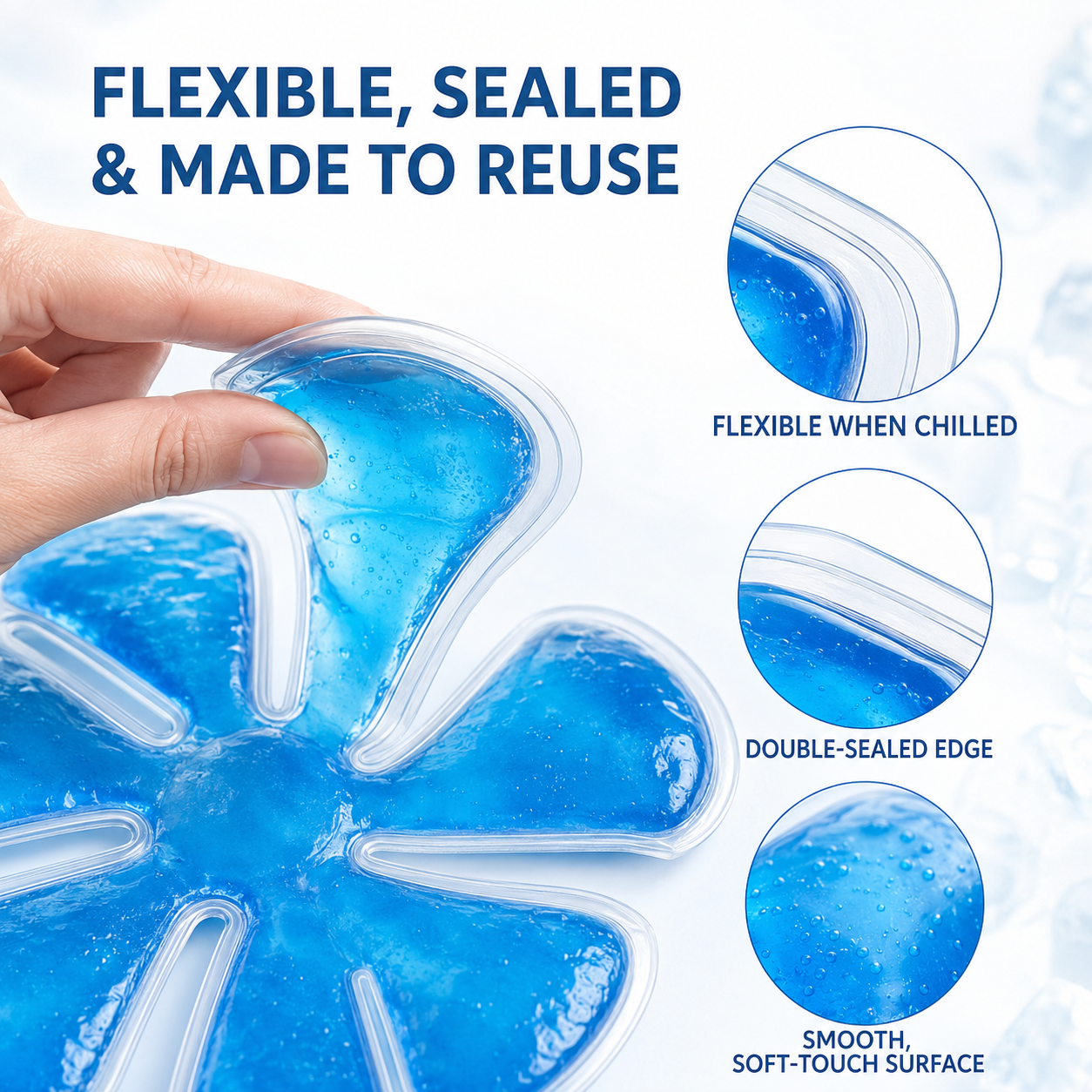 Summer Cooling Gel Hat Inserts, Reusable for Outdoor Construction Work