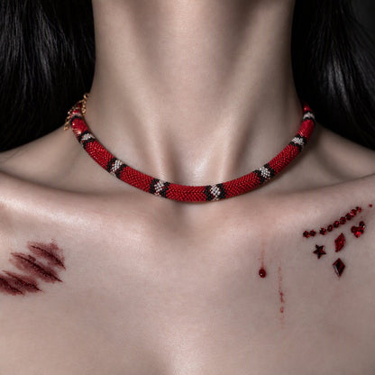 Serpent Statement Necklace – A Symbol of Mystery & Power