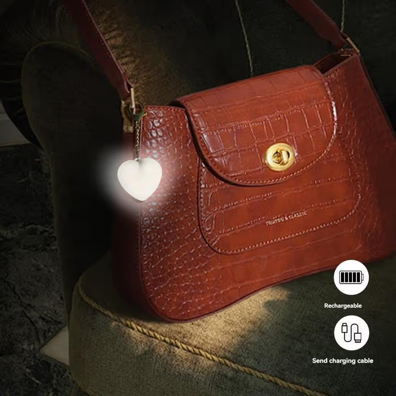 💥 HOT SALE💥Love wallet tote bag touch sensing light
