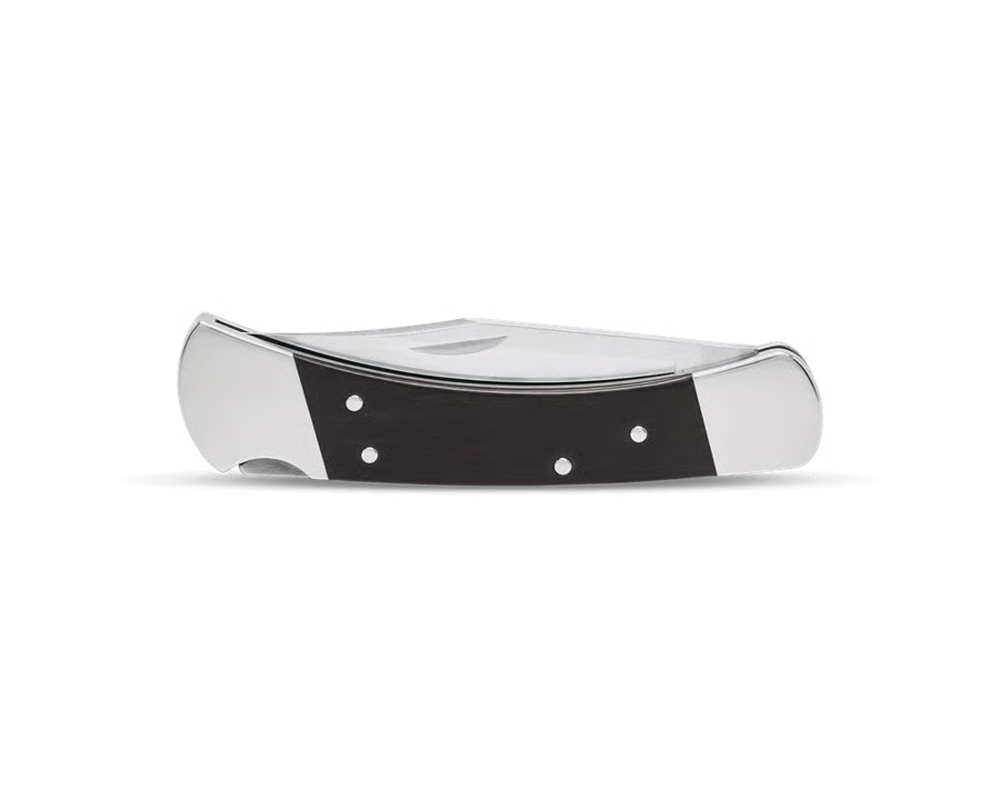 Classic Folding Hunting Knife Collection: 420HC & MagnaCut Steel Blades with Genuine Ebony & Brass/Nickel Silver Handles
