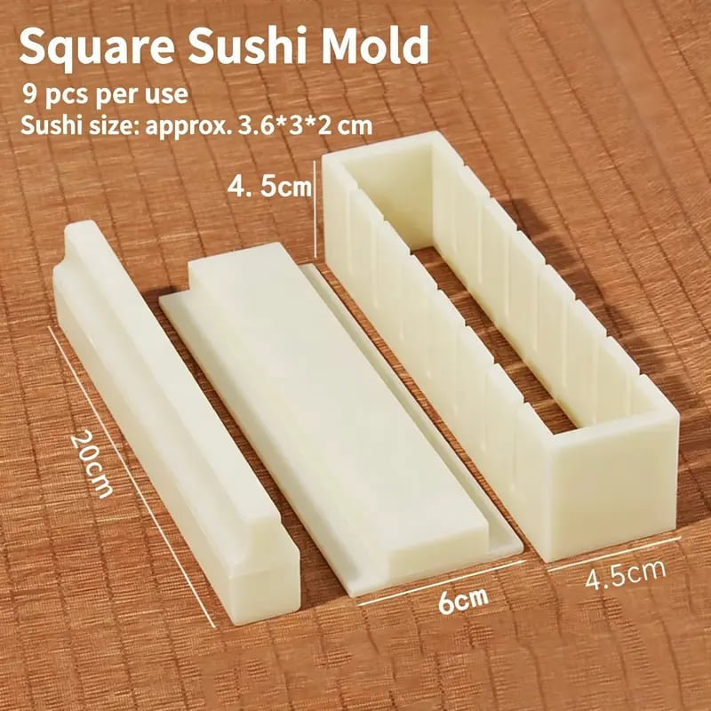 🍣 Sushi Maker Mold – Perfect Homemade Rolls Made Easy