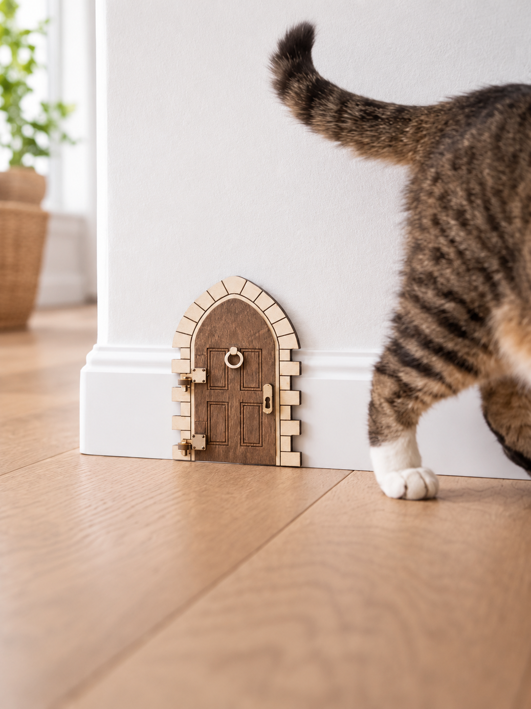 🚪✨The little elf door that can be opened – a hidden little world