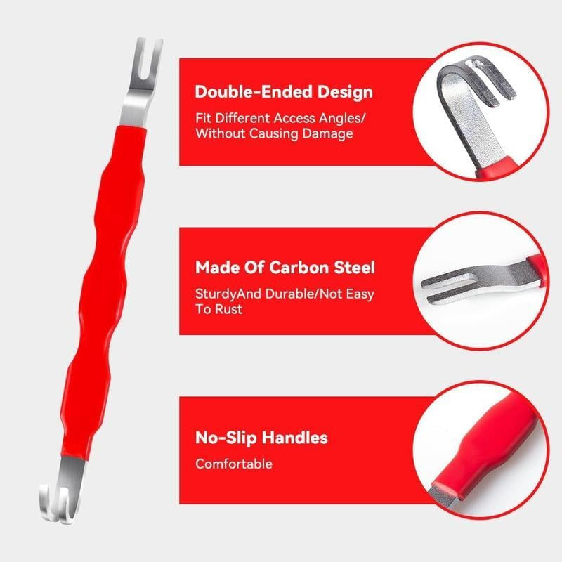 5PC Automotive Electrical Disconnect & Trim Clip Pliers Set