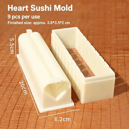 🍣 Sushi Maker Mold – Perfect Homemade Rolls Made Easy