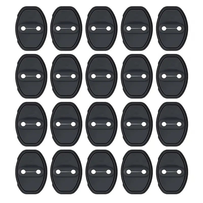 🎉Car Door Lock Cover – Noise-Dampening & Rust-Proof Striker Protector