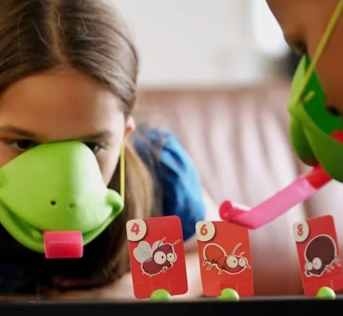 Chameleon Tongue Shooting Game