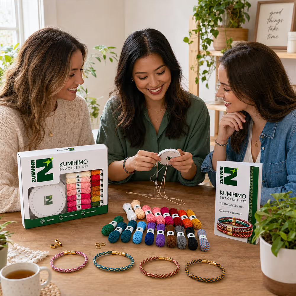 Bracelet Kit – Create Your Own Braided Friendship Bracelets