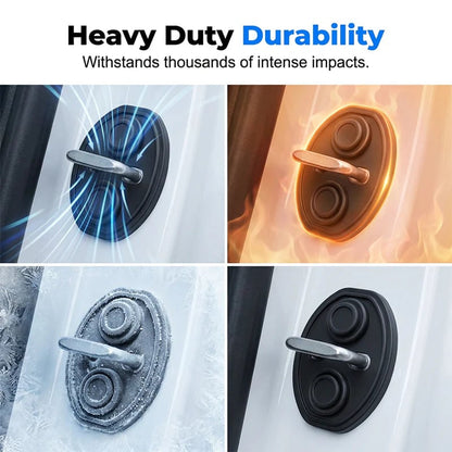 🎉Car Door Lock Cover – Noise-Dampening & Rust-Proof Striker Protector