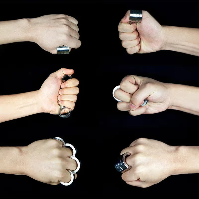 4‑Ring Folding Hand Grip – Compact, Sturdy, Always Ready to Grab