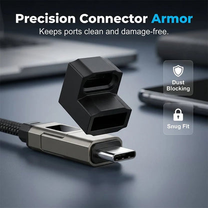4-in-1 Digital Display Keychain Charging Cable🔋📱