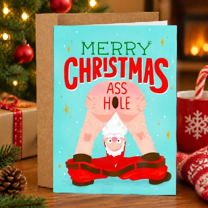 🎄🎅Greetings Funny Inappropriate Christmas Card 9-Piece Set