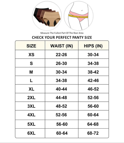 🌸💖100% Leak-Proof Underwear 4-pack