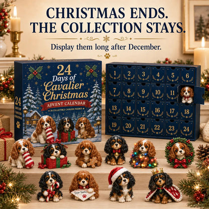 🐶 "24 Days of Cavalier Christmas" 2026 – A 24-day Christmas countdown with 24 collectible Cavalier surprises
