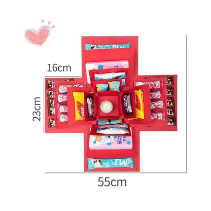 🎁Christmas Sale💥Surprise Explosion Gift Box Kit