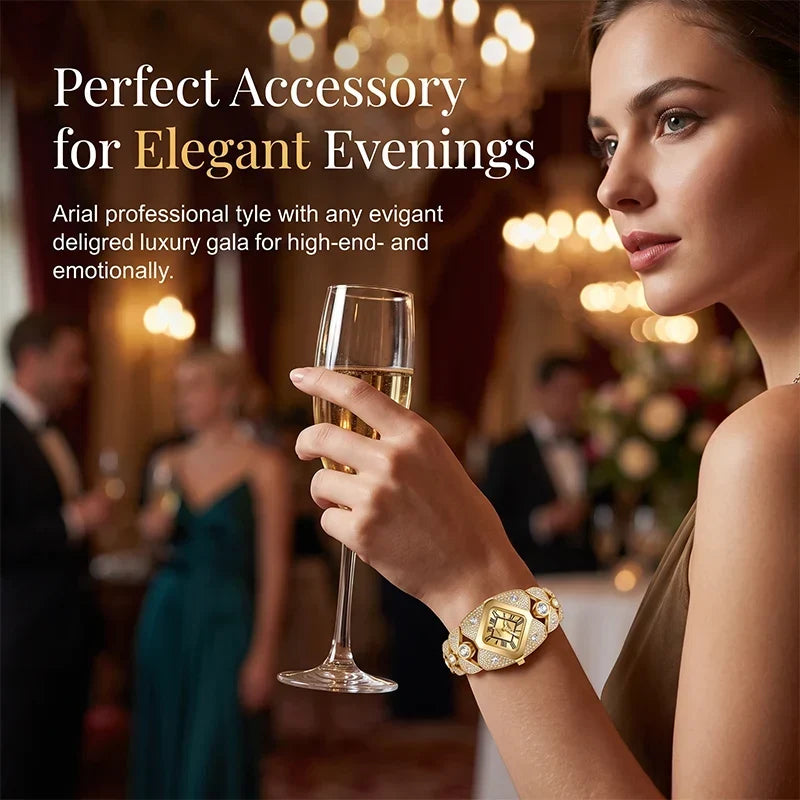 ⏰Women's Elegant Quartz Bracelet Watch