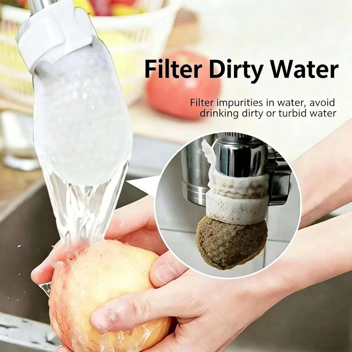 💧 Faucet Filter Bag – Cleaner Water Every Day